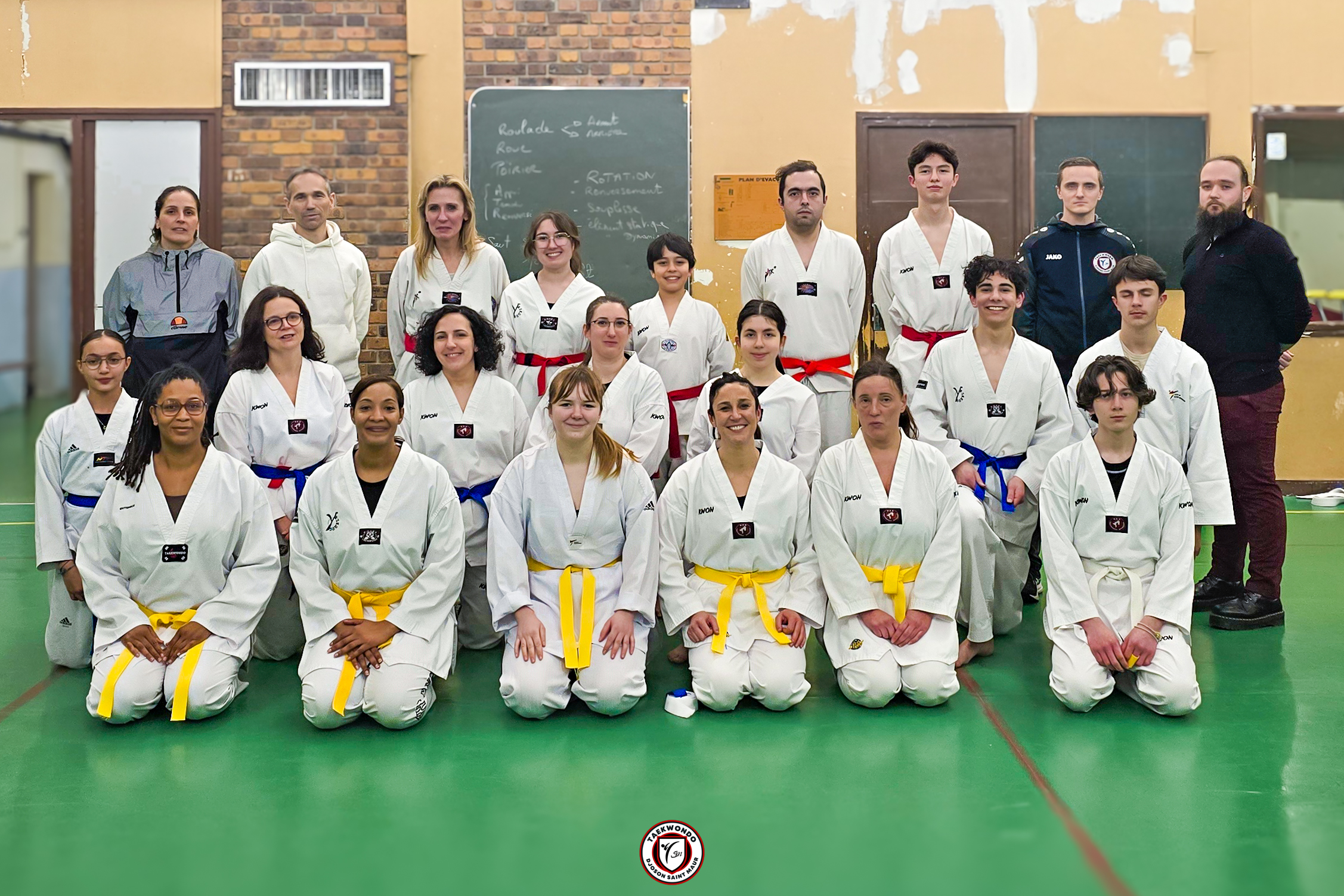 Passage de grade adulte taekwondo Djoson Saint-Maur
